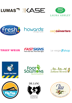Some of the brands.